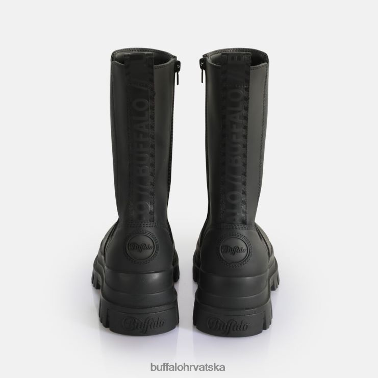crno Buffalo aspha clf kiša chelsea hi boot vegan |čizme TDD6T616